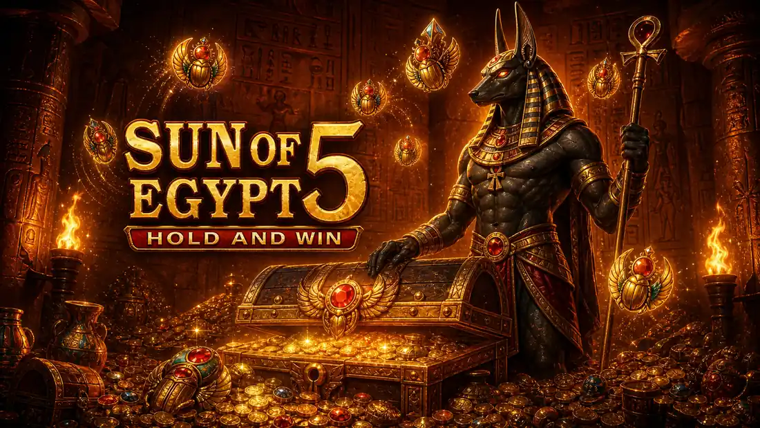 Sun of Egypt 3 o'yin avtomati — Misr mavzusidagi slot